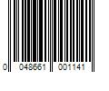 Barcode Image for UPC code 0048661001141