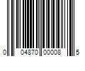 Barcode Image for UPC code 004870000085