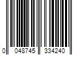 Barcode Image for UPC code 0048745334240