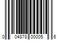 Barcode Image for UPC code 004878000056