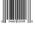 Barcode Image for UPC code 004880000068