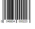 Barcode Image for UPC code 0048834000223