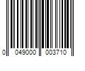 Barcode Image for UPC code 0049000003710