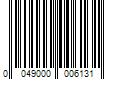 Barcode Image for UPC code 0049000006131