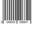 Barcode Image for UPC code 0049000006841