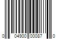 Barcode Image for UPC code 004900000870