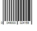 Barcode Image for UPC code 0049000024159