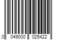 Barcode Image for UPC code 0049000025422