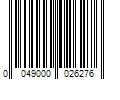 Barcode Image for UPC code 0049000026276. Product Name: 