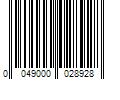 Barcode Image for UPC code 0049000028928