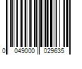 Barcode Image for UPC code 0049000029635