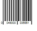 Barcode Image for UPC code 0049000035551