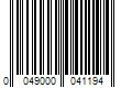 Barcode Image for UPC code 0049000041194