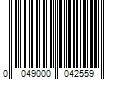 Barcode Image for UPC code 0049000042559