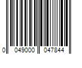 Barcode Image for UPC code 0049000047844