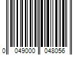 Barcode Image for UPC code 0049000048056