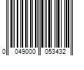 Barcode Image for UPC code 0049000053432