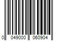 Barcode Image for UPC code 0049000060904