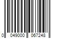 Barcode Image for UPC code 0049000067248