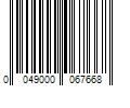 Barcode Image for UPC code 0049000067668