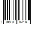 Barcode Image for UPC code 0049000072389