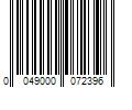 Barcode Image for UPC code 0049000072396