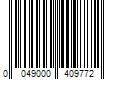 Barcode Image for UPC code 0049000409772