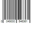 Barcode Image for UPC code 0049000546361