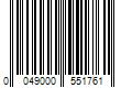 Barcode Image for UPC code 0049000551761. Product Name: The Coca-Cola Company Gold Peak Sweetened Black Tea Bottles  16.9 fl oz  12 Pack