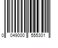 Barcode Image for UPC code 0049000555301