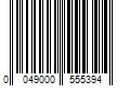 Barcode Image for UPC code 0049000555394