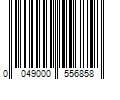 Barcode Image for UPC code 0049000556858