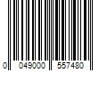 Barcode Image for UPC code 0049000557480