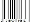 Barcode Image for UPC code 0049000559163