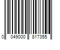 Barcode Image for UPC code 0049000817355