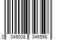 Barcode Image for UPC code 0049008346598