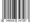 Barcode Image for UPC code 0049008347267