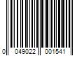 Barcode Image for UPC code 0049022001541