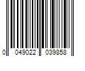 Barcode Image for UPC code 0049022039858