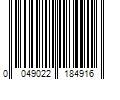 Barcode Image for UPC code 0049022184916