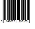 Barcode Image for UPC code 0049022207165