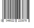 Barcode Image for UPC code 0049022223875