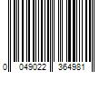 Barcode Image for UPC code 0049022364981