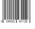 Barcode Image for UPC code 0049022431126