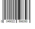 Barcode Image for UPC code 0049022598393