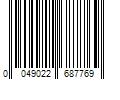 Barcode Image for UPC code 0049022687769