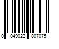 Barcode Image for UPC code 0049022807075