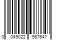 Barcode Image for UPC code 0049022987647