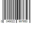 Barcode Image for UPC code 0049022997653