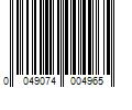 Barcode Image for UPC code 0049074004965